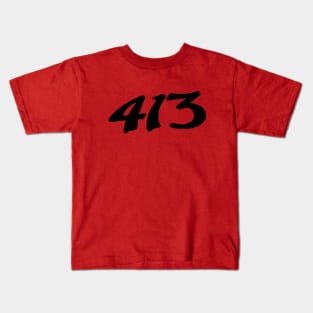 413-Rock-Number Only Kids T-Shirt